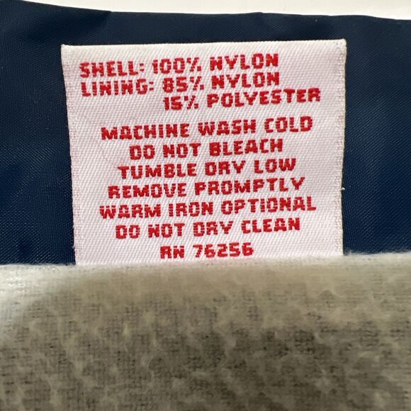 Vintage UAW Retiree Local 549 Nylon Jacket Windbreaker Snap Button XL - Picture 3 of 10